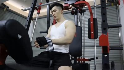 Deric_dk gym solo – china gay handjob and muscle hd