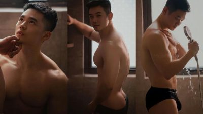 Mosanshao – handsome taiwanese gay shower roleplay hd