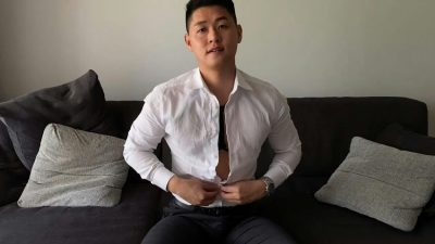 Yellowfella: Chinese athletic cumcontrol session