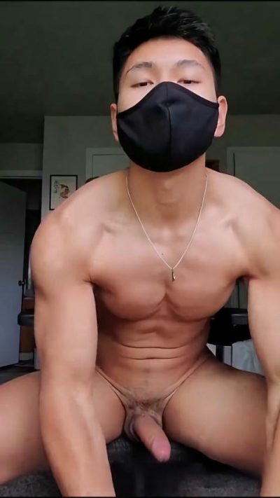 Asiankai: Muscular Asian independent handjob session